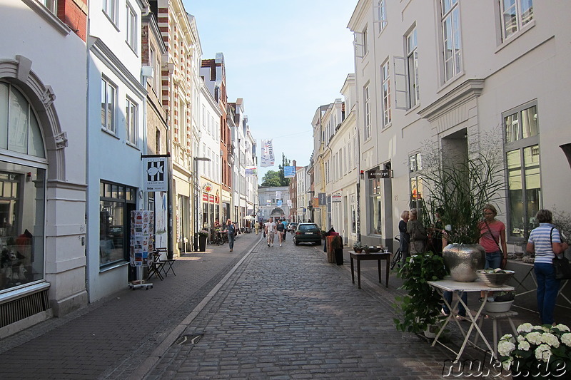 Gänge und Hinterhäuser in Lübeck