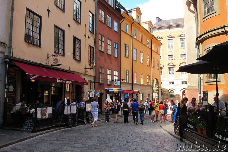 Gamla Stan - Altstadt von Stockholm, Schweden