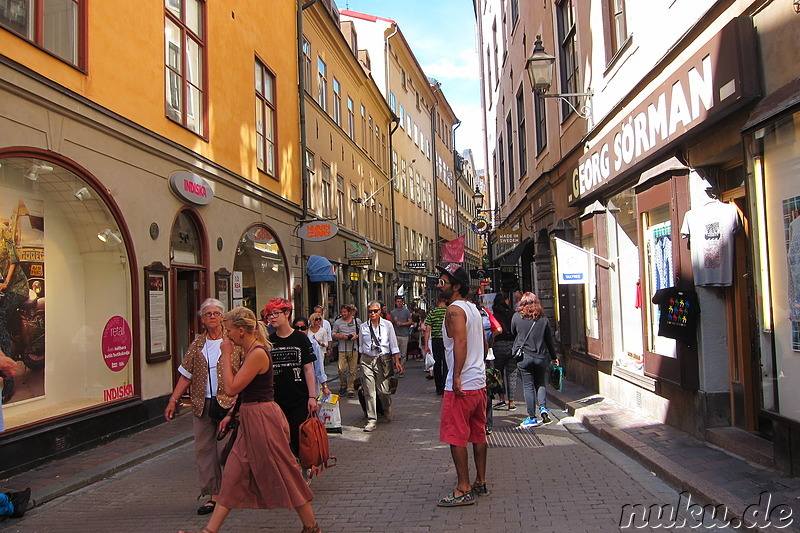 Gamla Stan - Altstadt von Stockholm, Schweden