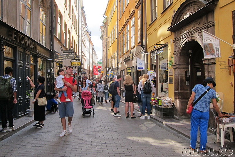 Gamla Stan - Altstadt von Stockholm, Schweden