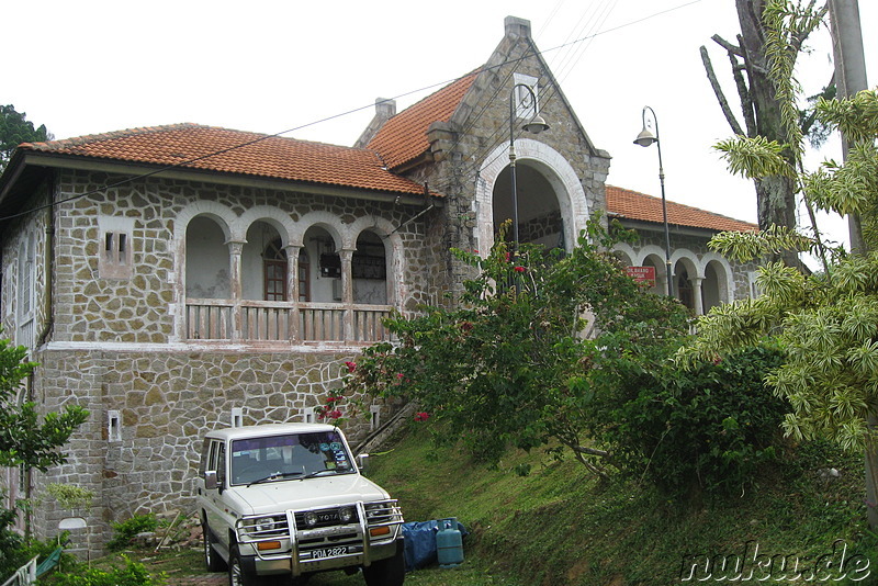 Gebäude auf dem Penang Hill, Malaysia