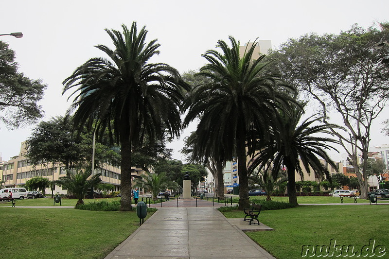 Gehobener Stadtteil Miraflores in Lima, Peru