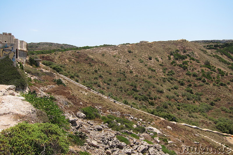 Ghajn Tuffieha Bay auf Malta