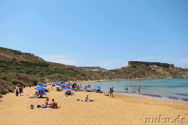 Ghajn Tuffieha Bay auf Malta