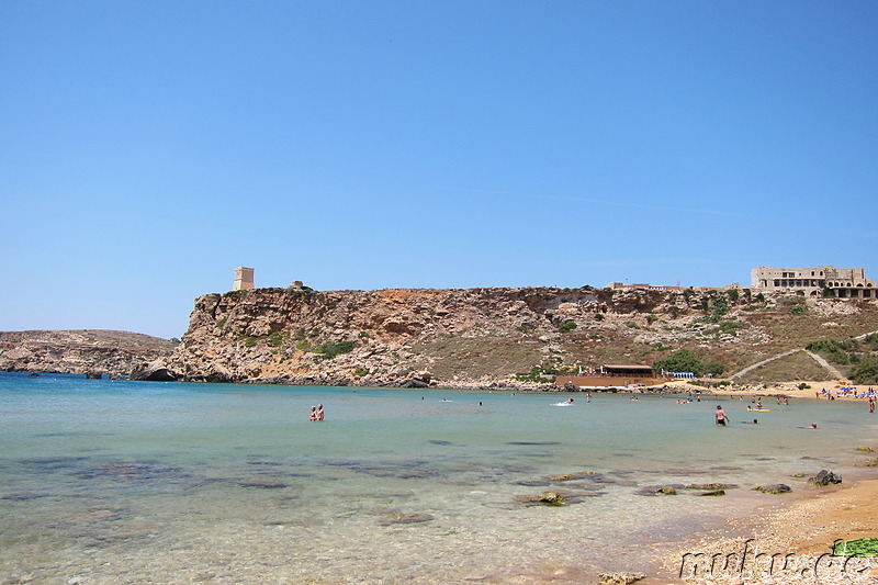 Ghajn Tuffieha Bay auf Malta