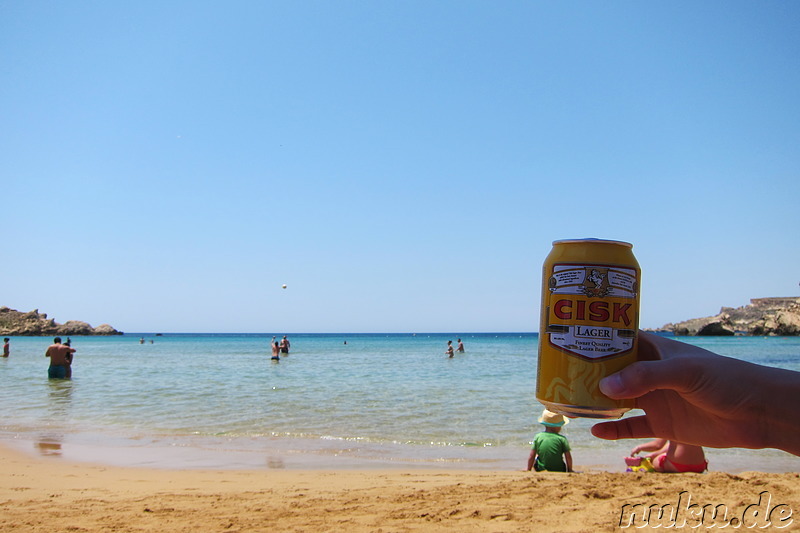 Ghajn Tuffieha Bay auf Malta