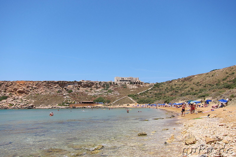 Ghajn Tuffieha Bay auf Malta