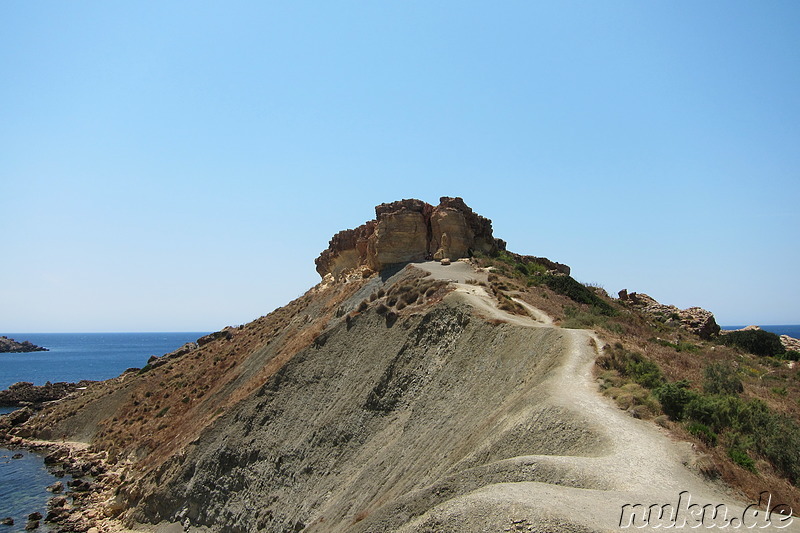 Ghajn Tuffieha Bay auf Malta