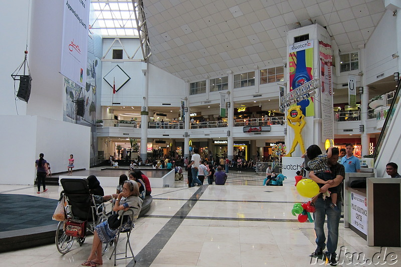 Glorietta & Greenbelt Malls in Makati, Manila, Philippinen