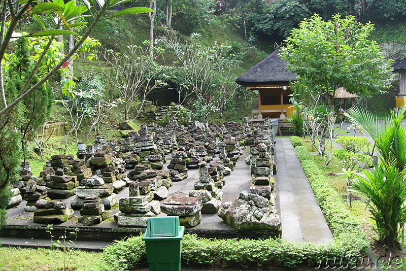 Goha Gajah Tempelhöhle in Bedulu, Bali, Indonesien