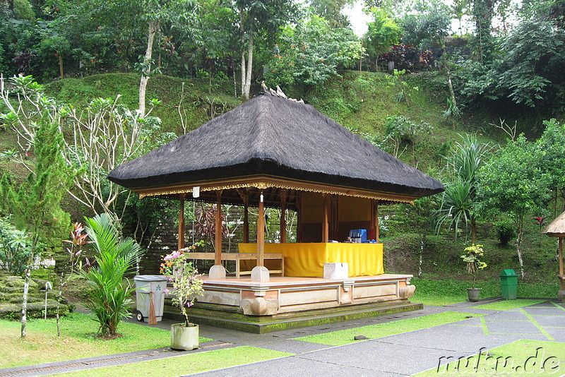 Goha Gajah Tempelhöhle in Bedulu, Bali, Indonesien