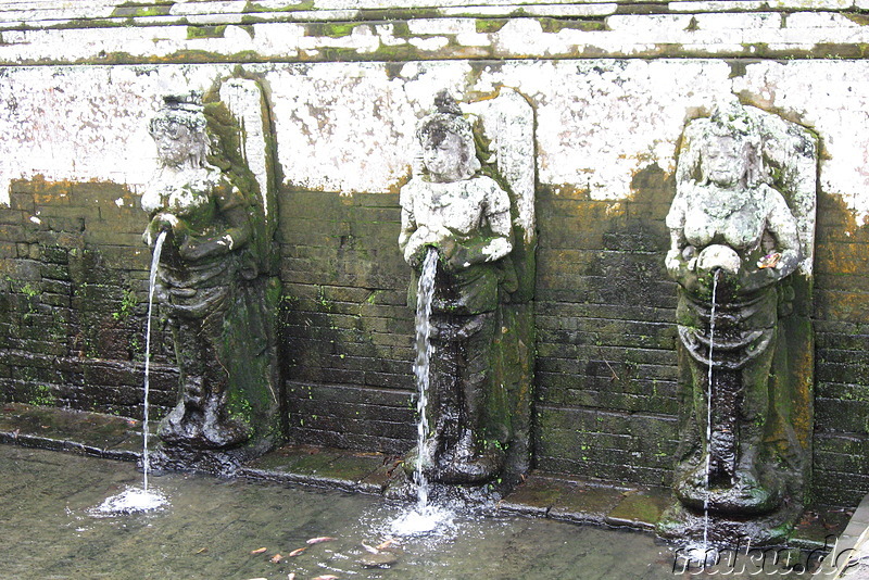 Goha Gajah Tempelhöhle in Bedulu, Bali, Indonesien