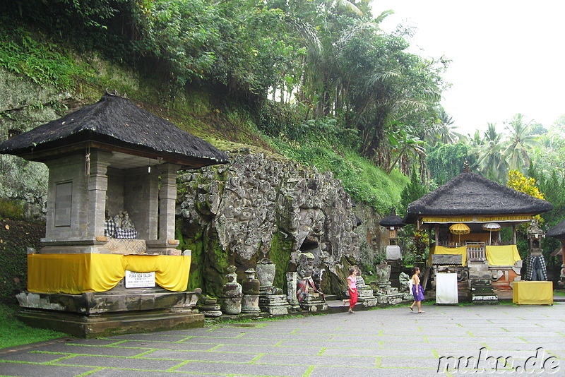 Goha Gajah Tempelhöhle in Bedulu, Bali, Indonesien