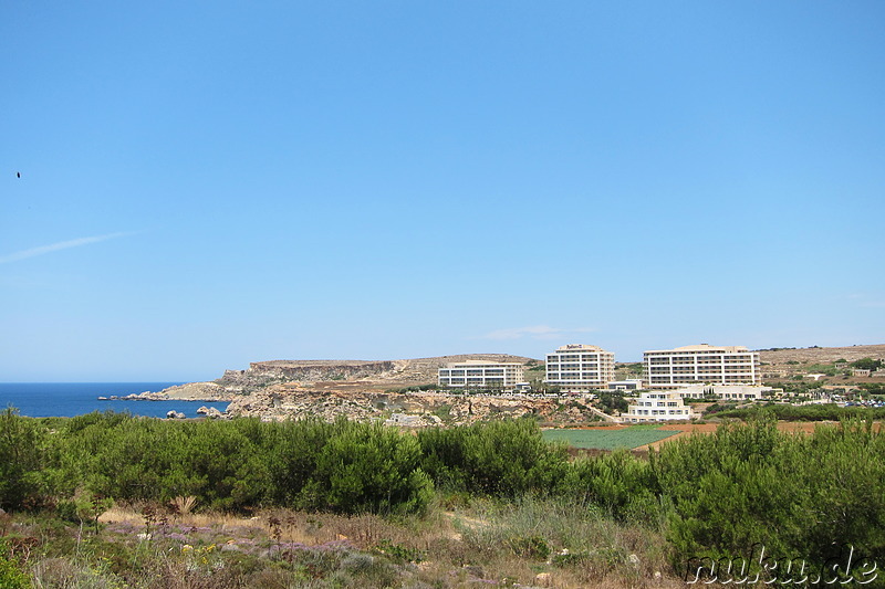 Golden Bay auf Malta