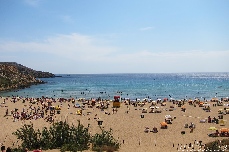 Golden Bay auf Malta