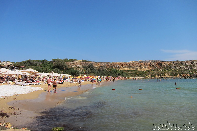 Golden Bay auf Malta