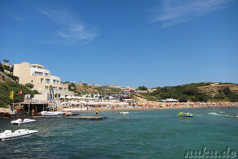 Golden Bay auf Malta