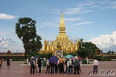 Goldene Stupa, Pha That Luang, Vientiane, Laos