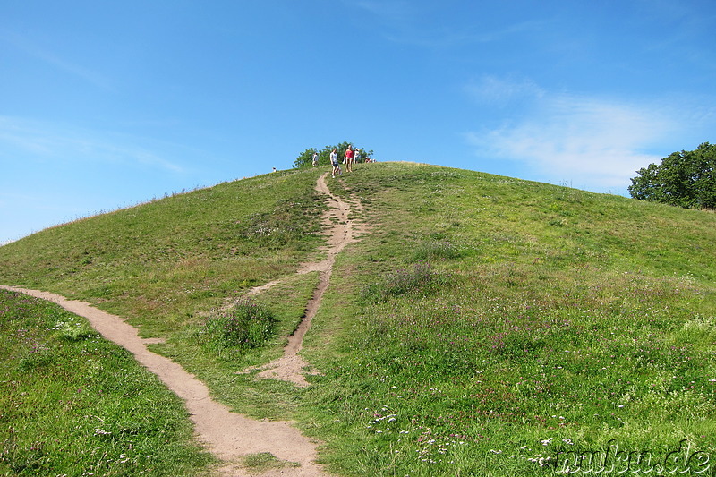 Grabhügel in Uppsala, Schweden