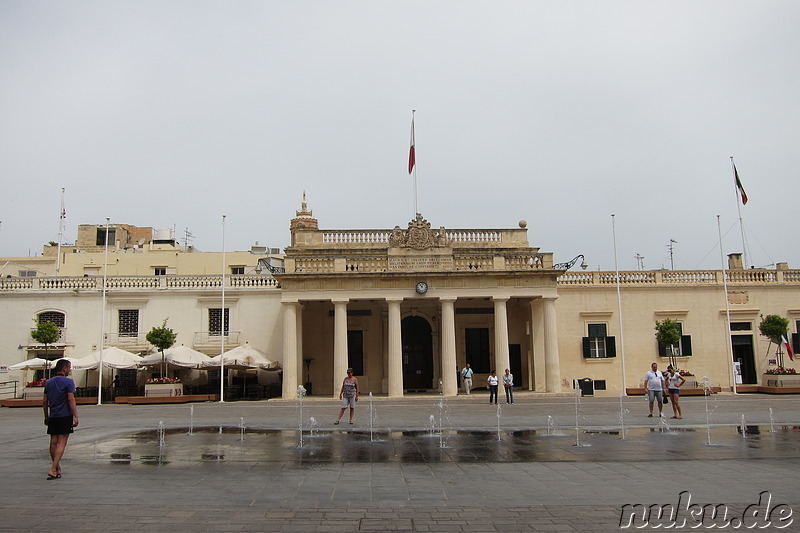 Grand Masters Palace in Valletta, Malta