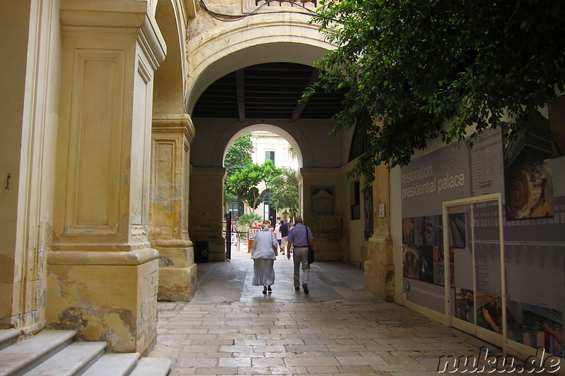 Grand Masters Palace in Valletta, Malta