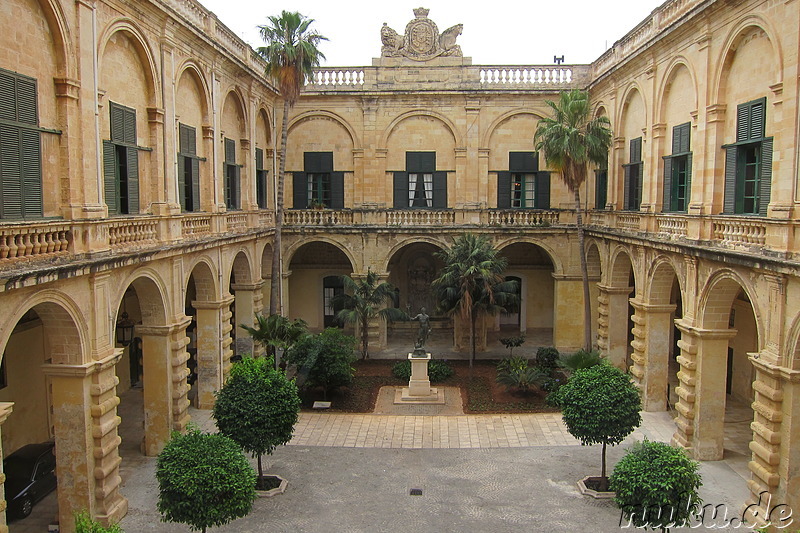 Grand Masters Palace in Valletta, Malta