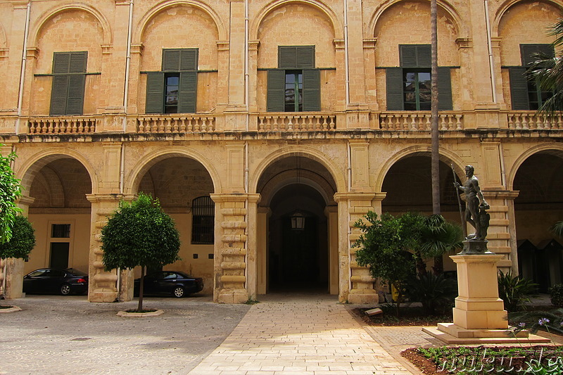 Grand Masters Palace in Valletta, Malta