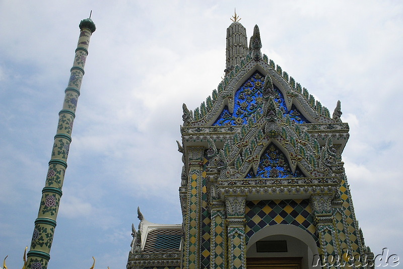 Grand Palace (Königspalast) und Wat Phra Kaeo Tempel in Bangkok, Thailand