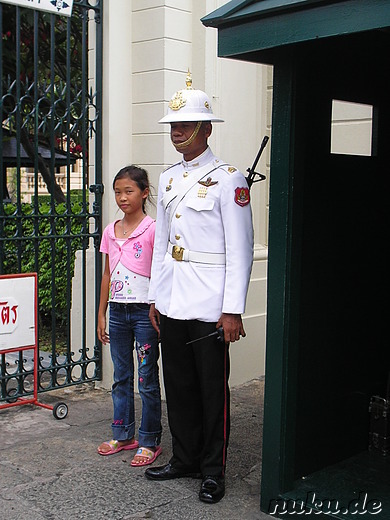 Grand Palace (Königspalast) und Wat Phra Kaeo Tempel in Bangkok, Thailand