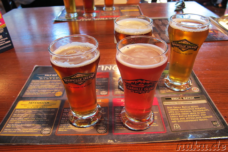 Granville Island Brewing - Brauerei auf Granville Island in Vancouver, Kanada