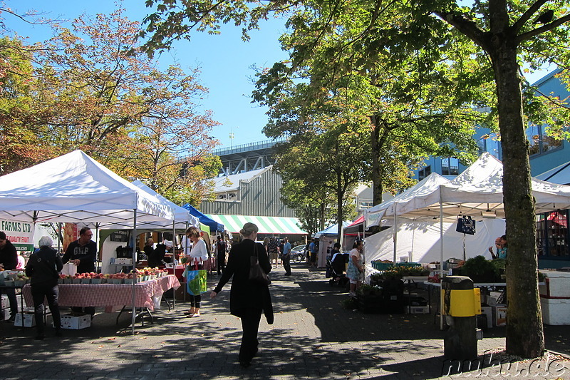 Granville Island Public Market - Markt auf Granville Island in Vancouver, Kanada