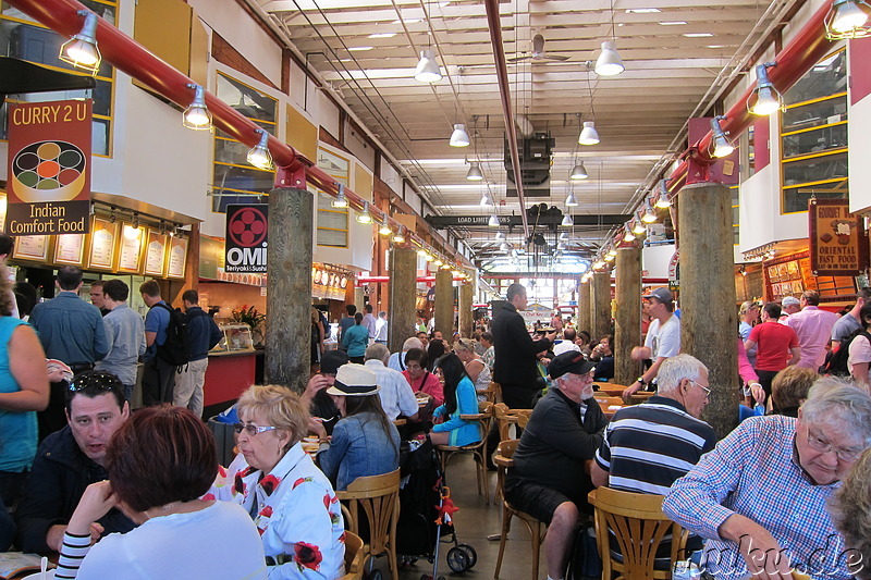 Granville Island Public Market - Markt auf Granville Island in Vancouver, Kanada