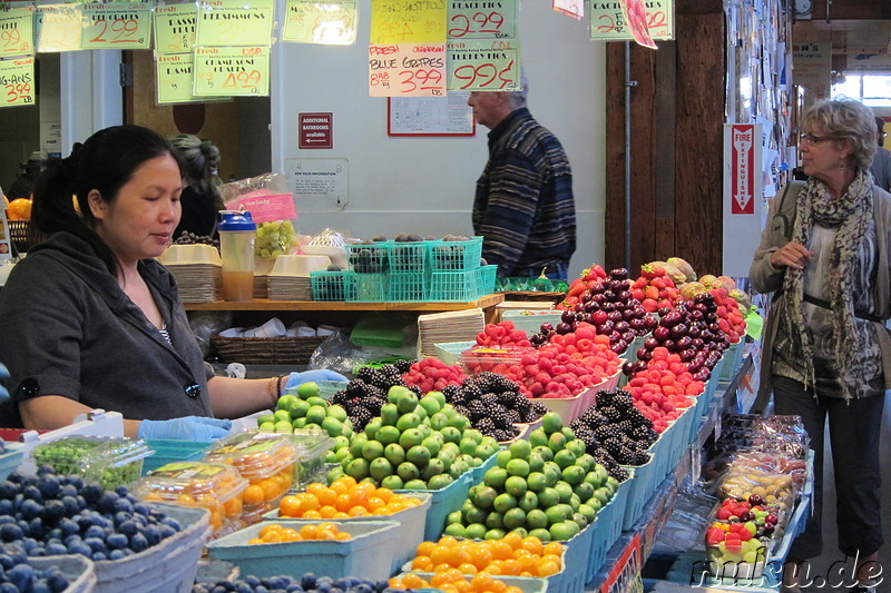 Granville Island Public Market - Markt auf Granville Island in Vancouver, Kanada