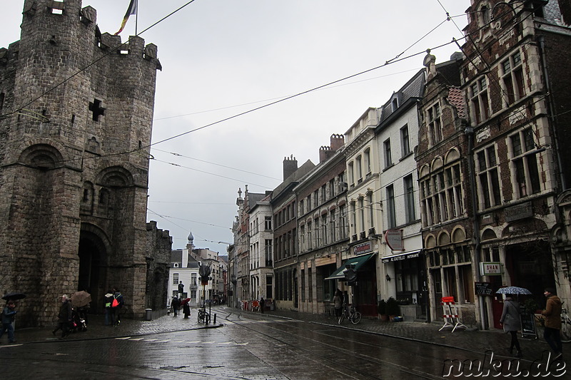 Gravensteen - Burg in Gent, Belgien