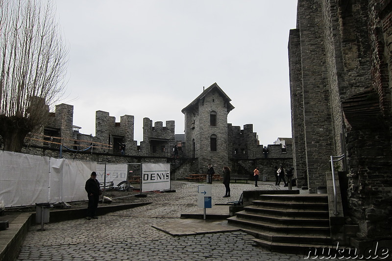 Gravensteen - Burg in Gent, Belgien