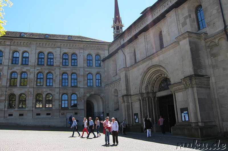 Großmünster in Zürich, Schweiz