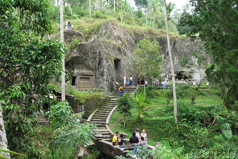 Gunung Kawi in Tampaksiring, Bali, Indonesien