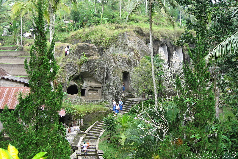 Gunung Kawi in Tampaksiring, Bali, Indonesien