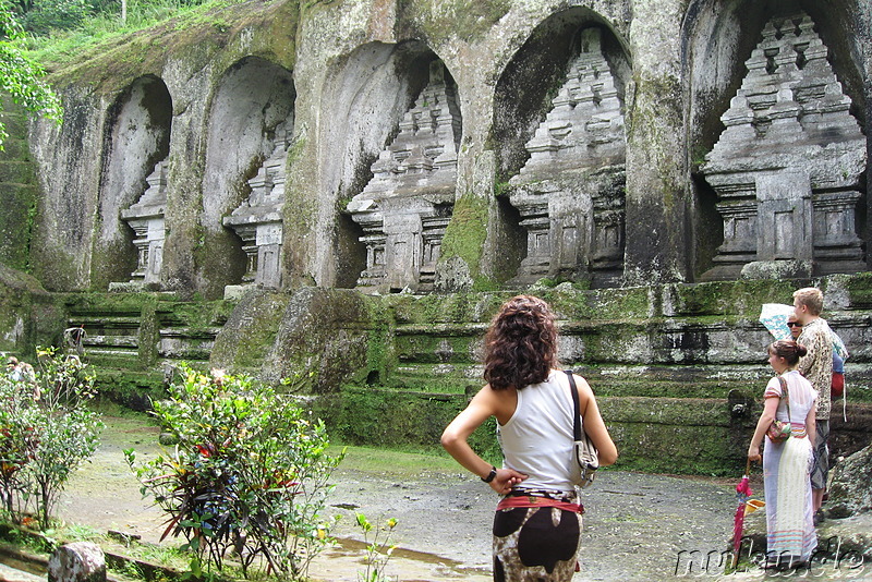 Gunung Kawi in Tampaksiring, Bali, Indonesien