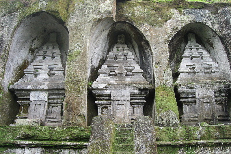 Gunung Kawi in Tampaksiring, Bali, Indonesien