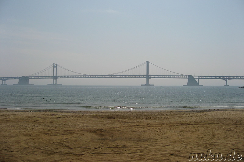 Gwangalli Strand in Busan, Korea