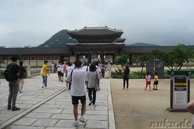 Gyeongbokgung Palast in Seoul, Korea