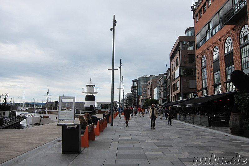 Hafen in Oslo, Norwegen