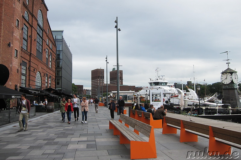 Hafen in Oslo, Norwegen