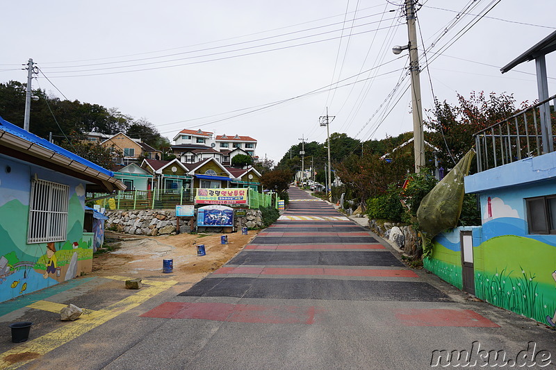 Hafen von Gwangmyeong auf der Insel Muuido, Korea