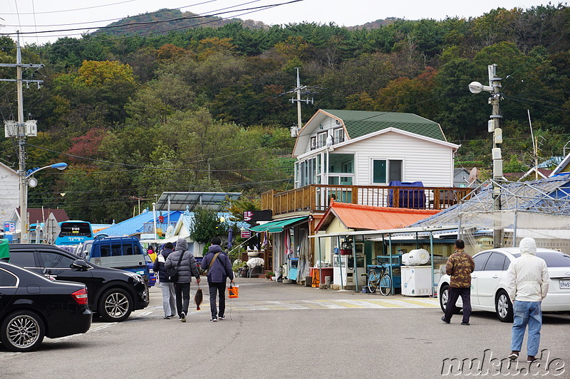 Hafen von Gwangmyeong auf der Insel Muuido, Korea