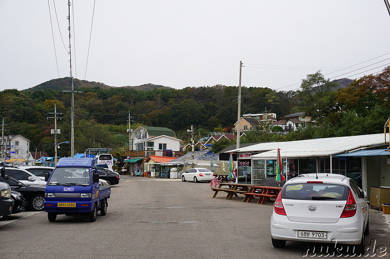 Hafen von Gwangmyeong auf der Insel Muuido, Korea