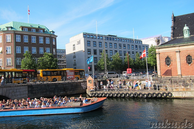 Hafenrundfahrt in Kopenhagen, Dänemark