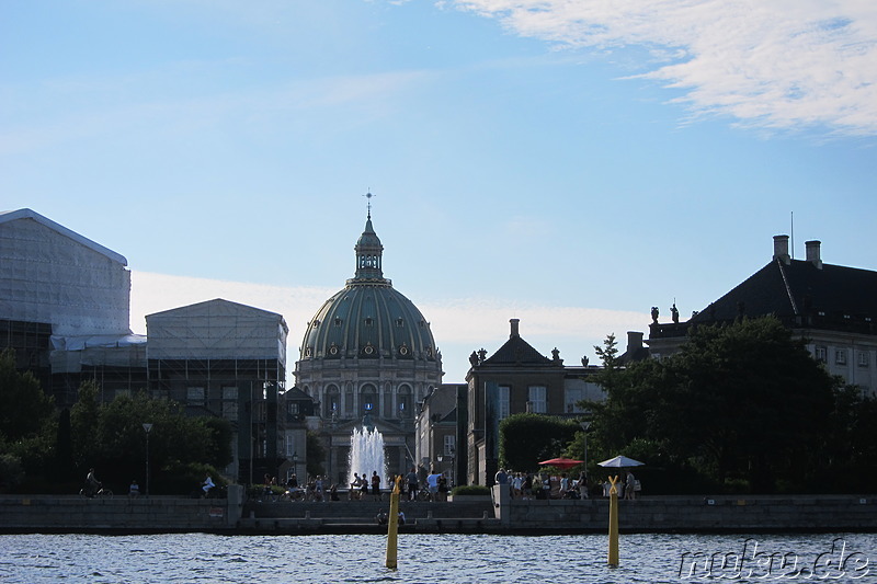 Hafenrundfahrt in Kopenhagen, Dänemark