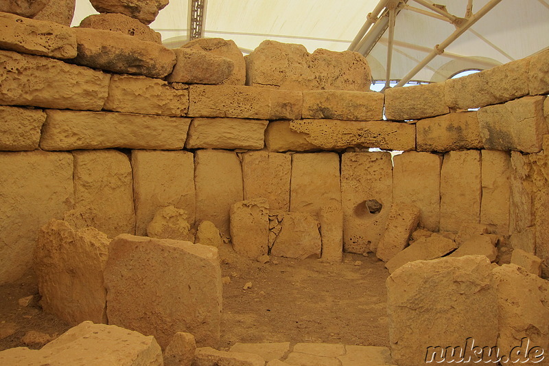 Hagar Qim Tempelanlage auf Malta